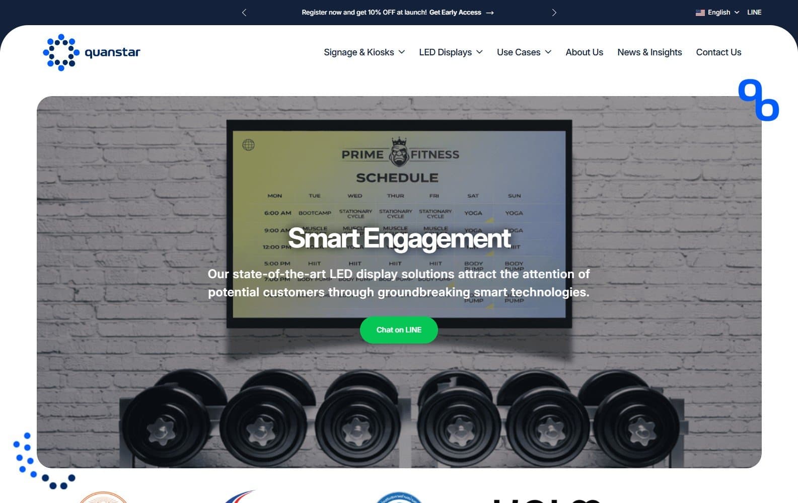 Quanstar homepage